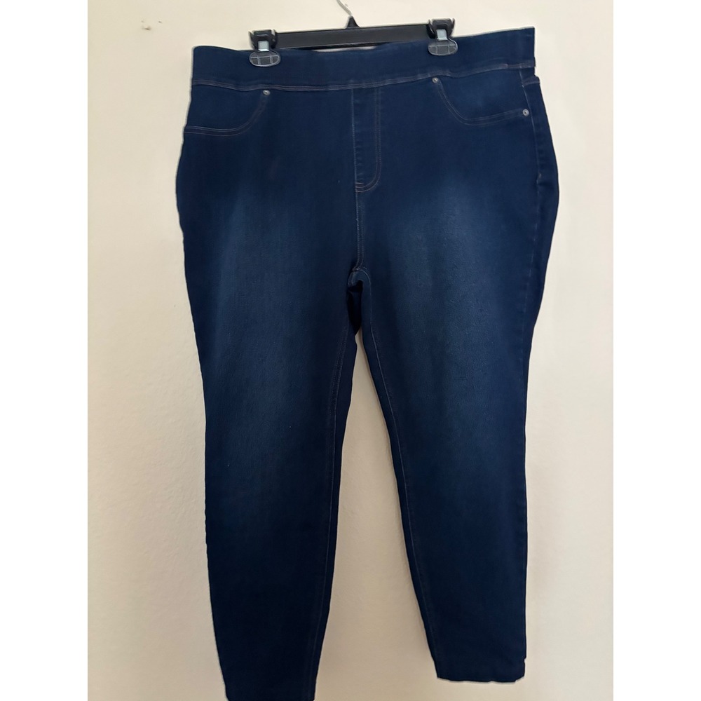 Terra & Sky Womens Plus 1X 16W-18W Dark Wash  Jeggings
A1161